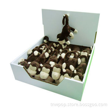 Cardboard Counter Display, Special Way to Present Products, Strong, Eco-friendly Material, Printing